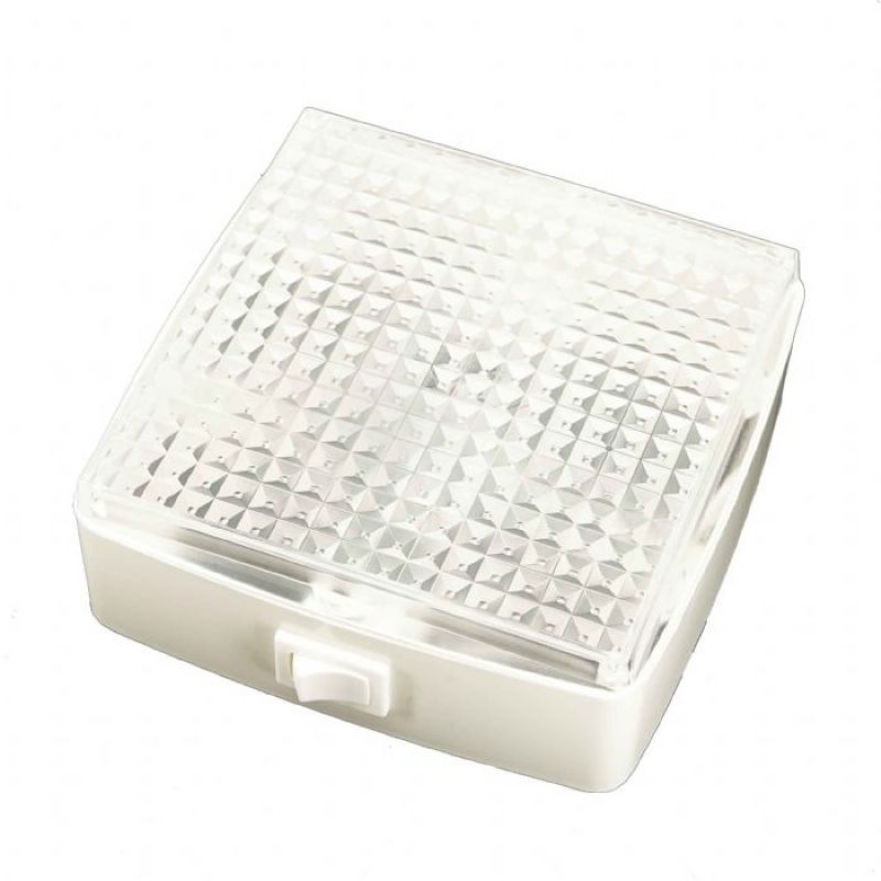 Tak/vägglampa square 10w g4